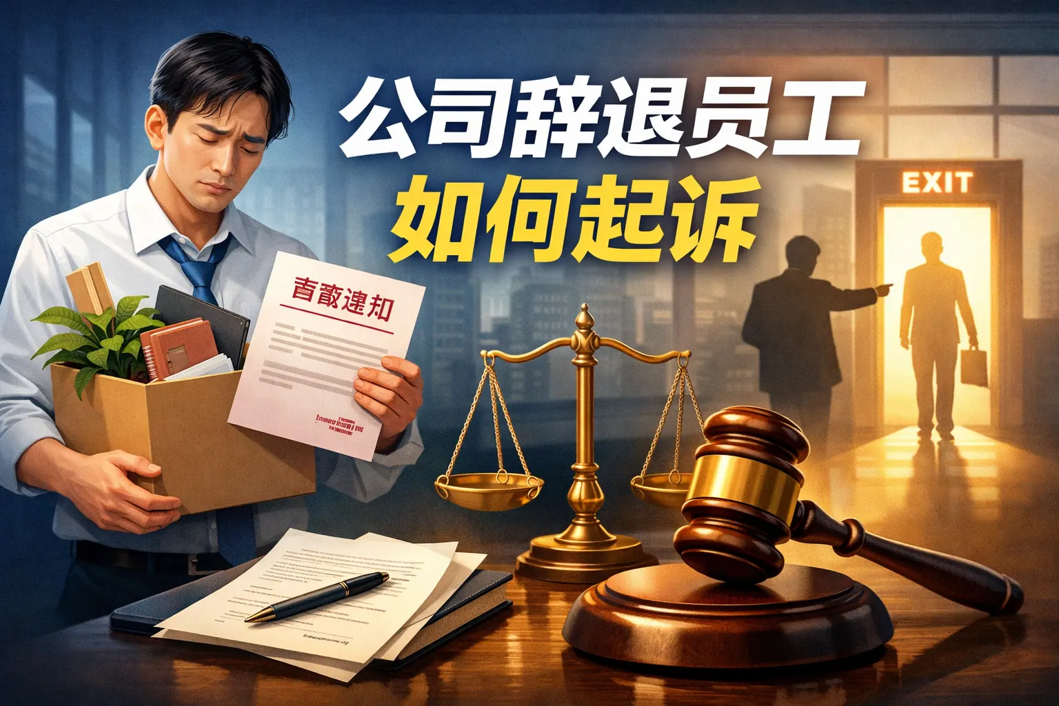 公司辞退员工如何起诉