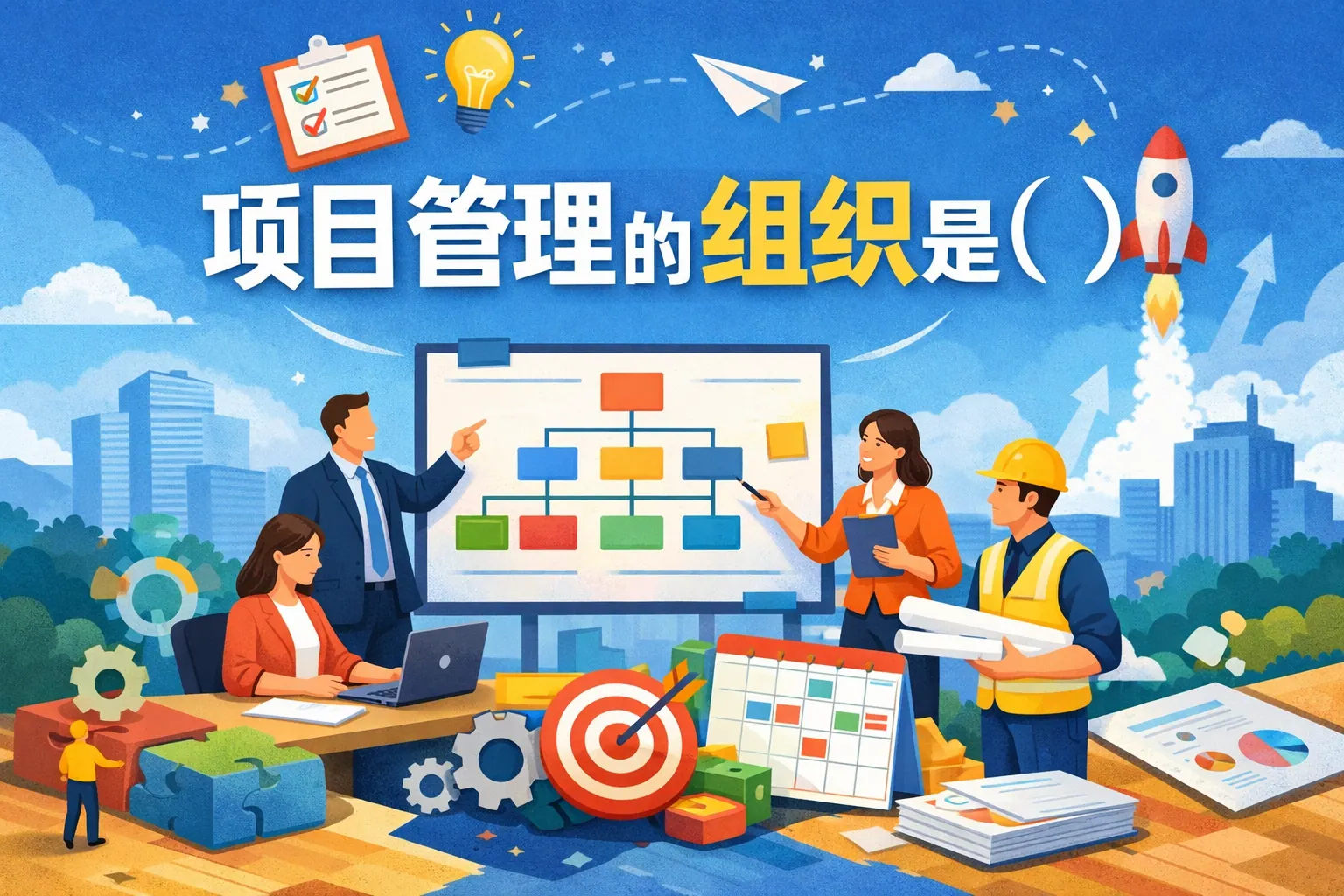 项目管理的组织是( )