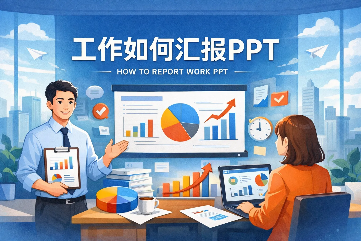 工作如何汇报ppt