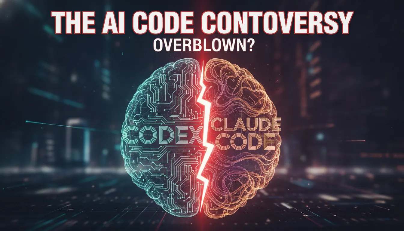 Codex和Claude Code争议为什么这么大是否被夸大了