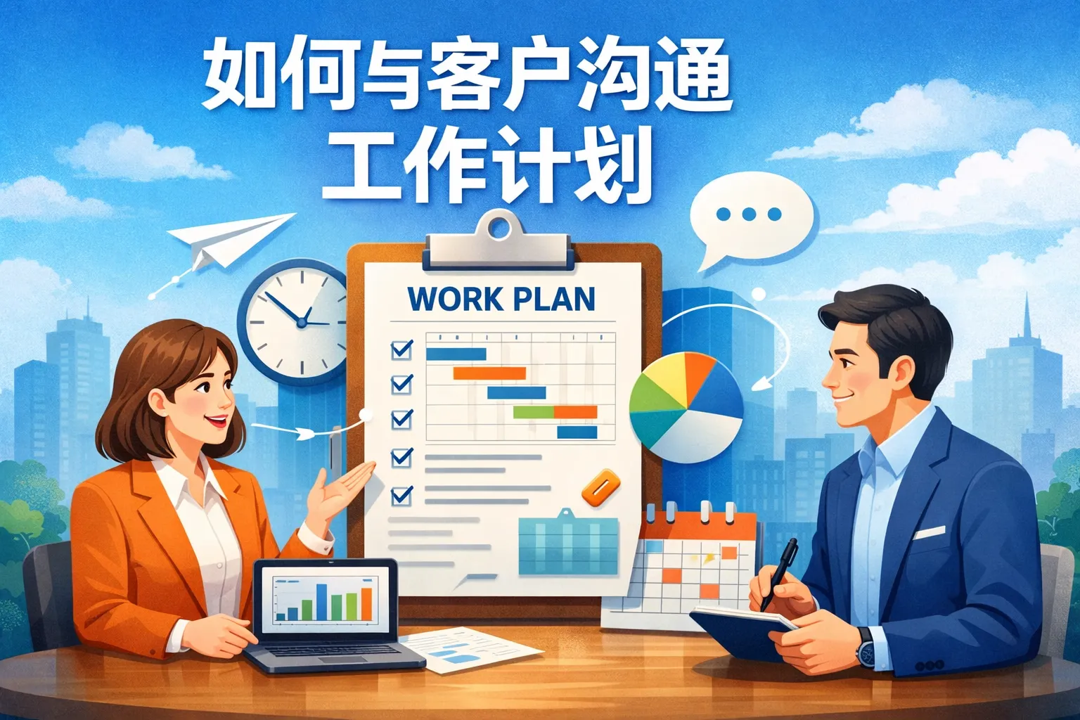 如何客户沟通工作计划