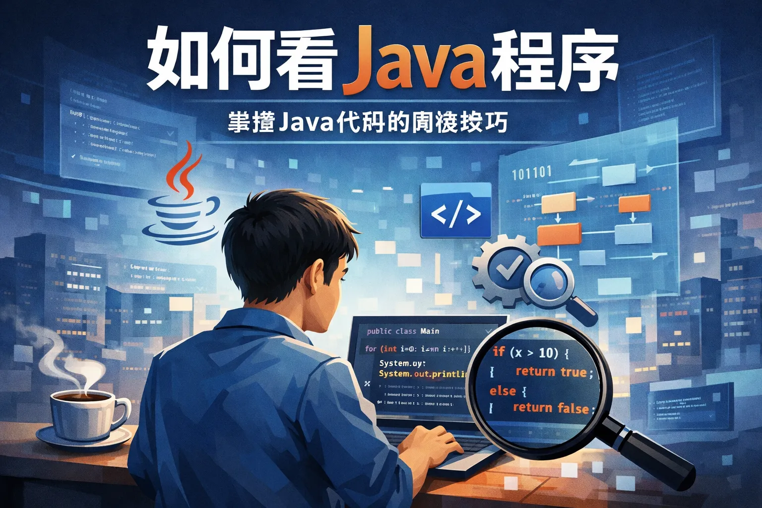 如何看java程序