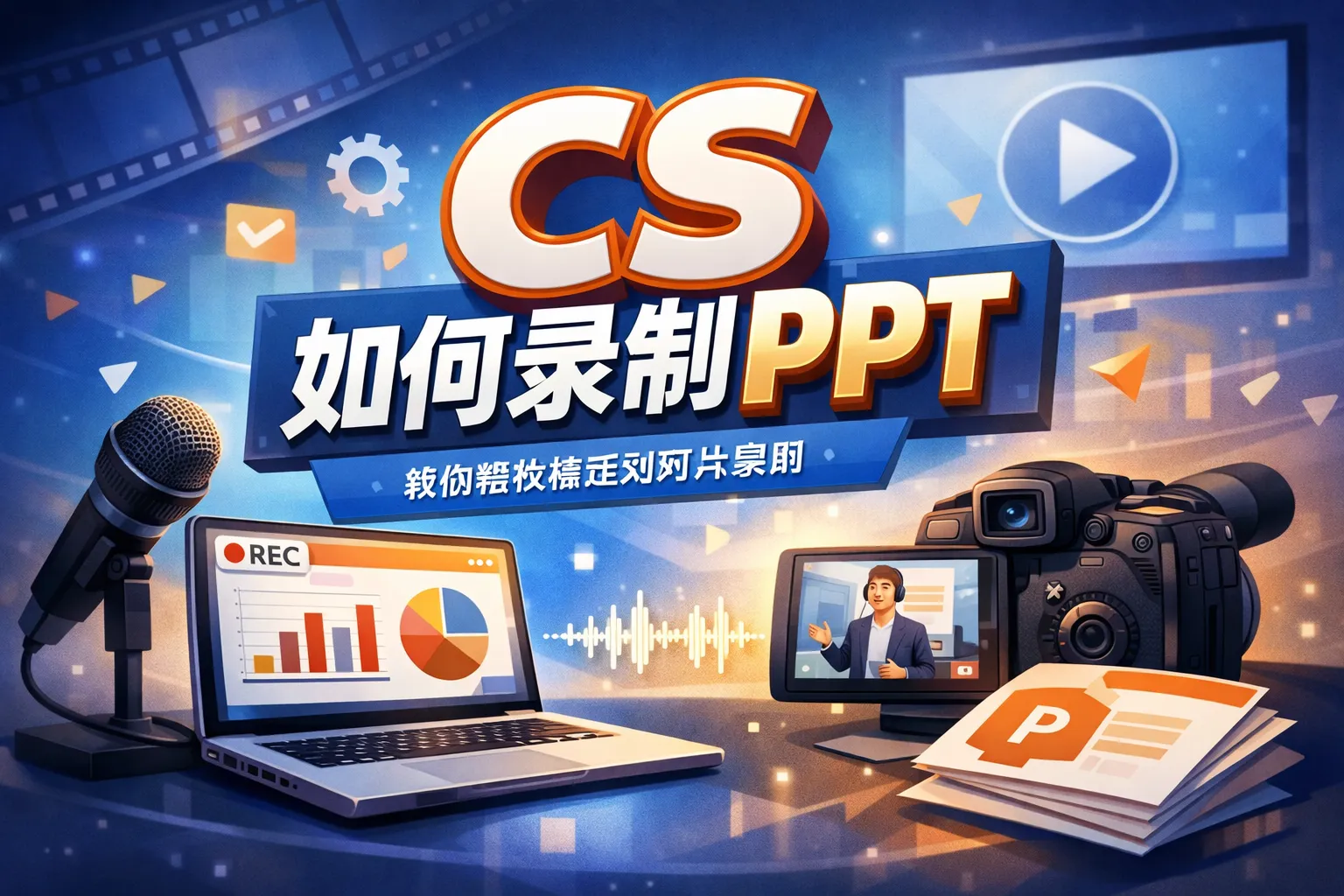 cs 如何录制ppt