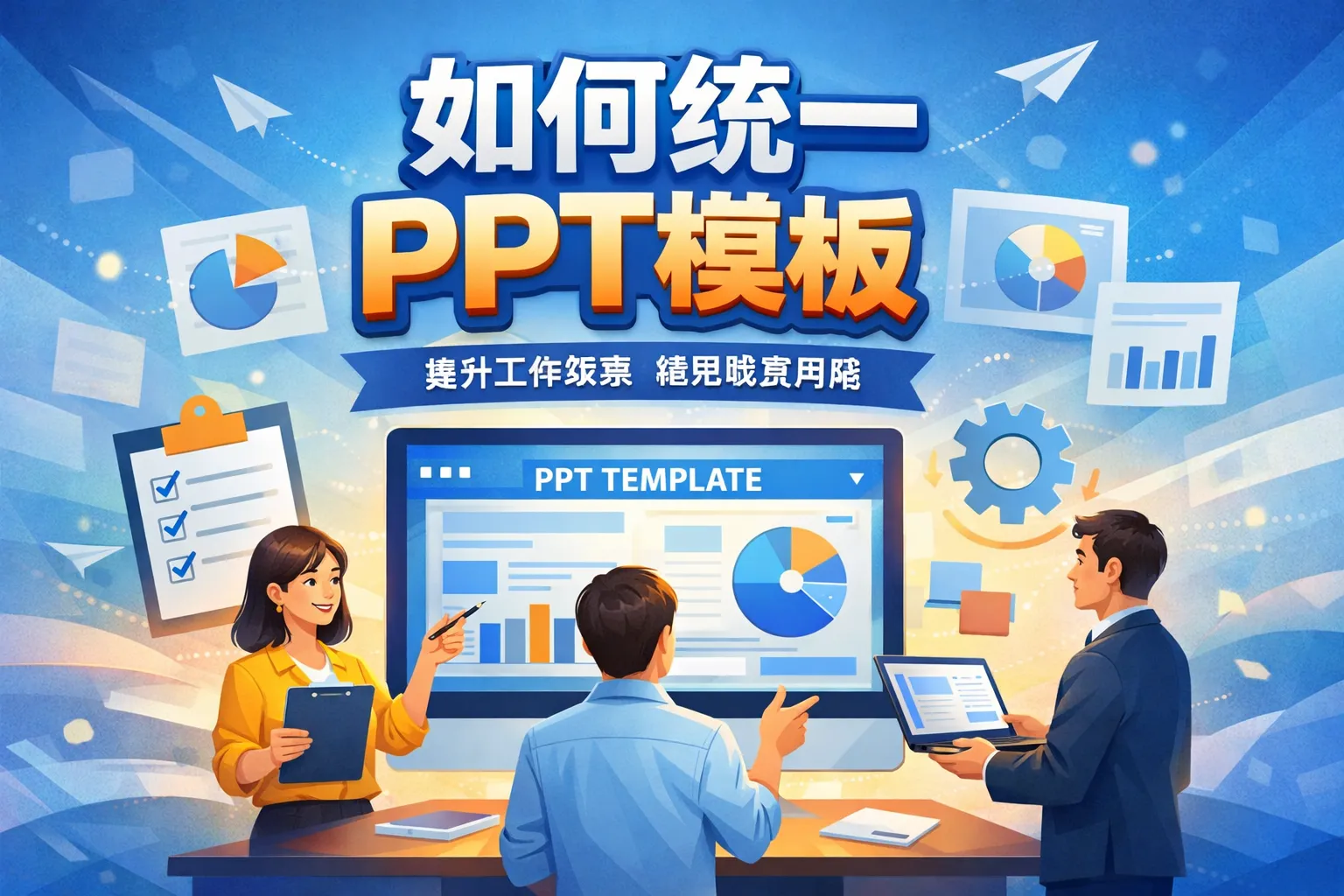 如何统一ppt模板