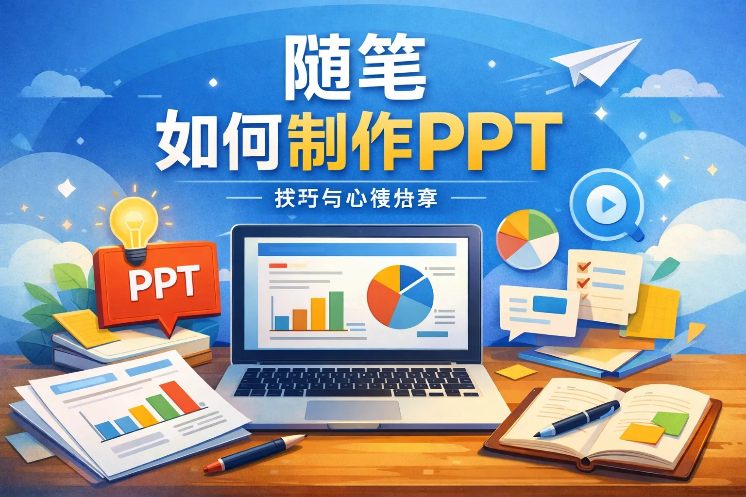 随笔如何制作ppt