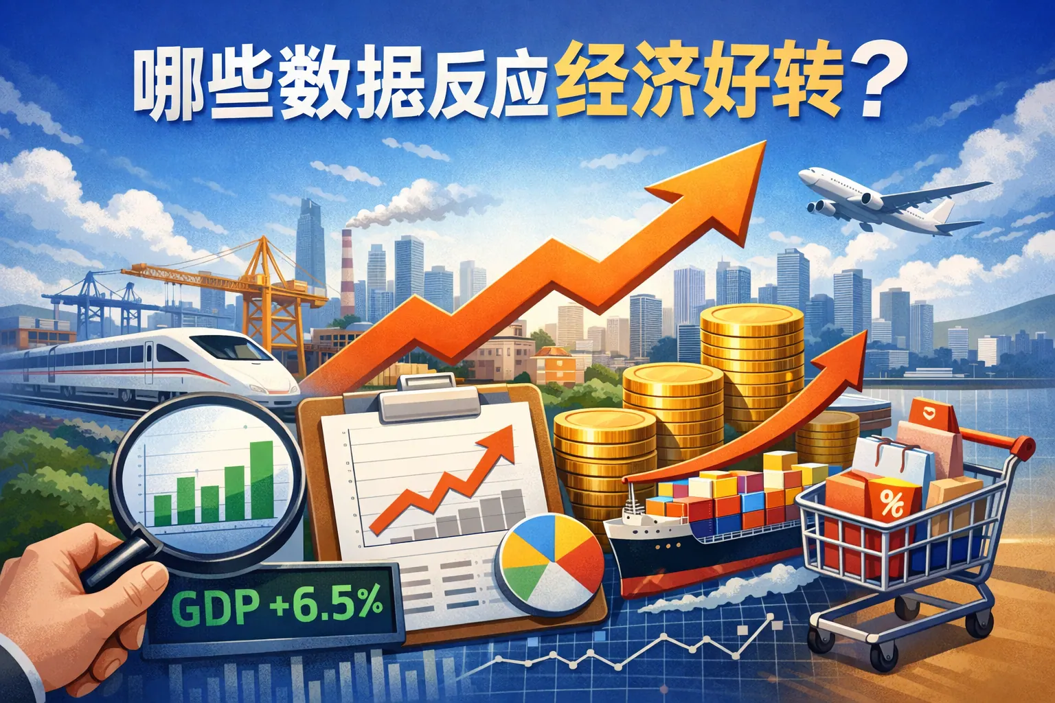哪些数据反应经济好转