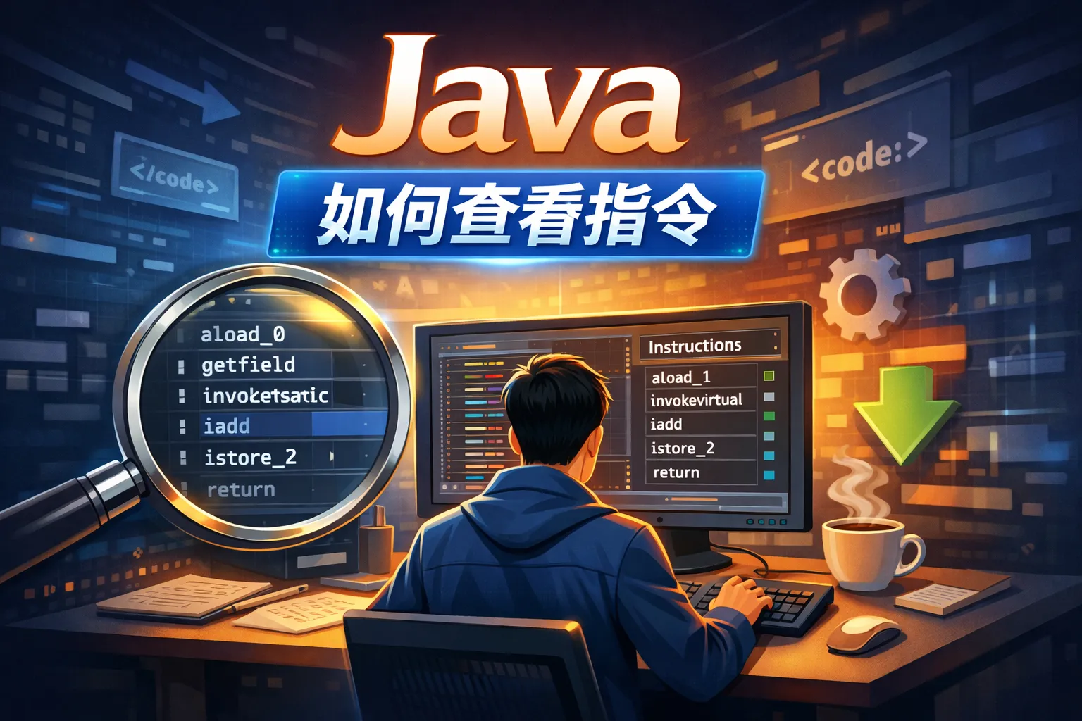 java如何查看指令