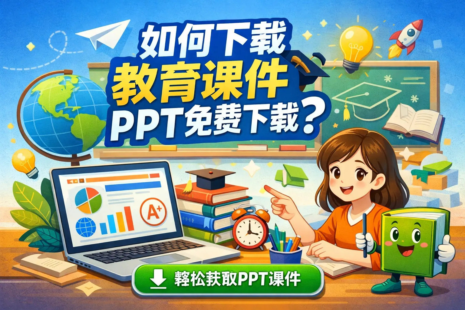 如何下载教育课件ppt免费下载