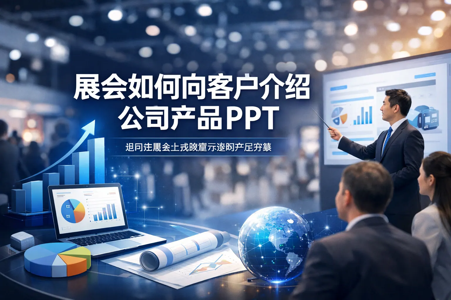 展会如何向客户介绍公司产品PPT