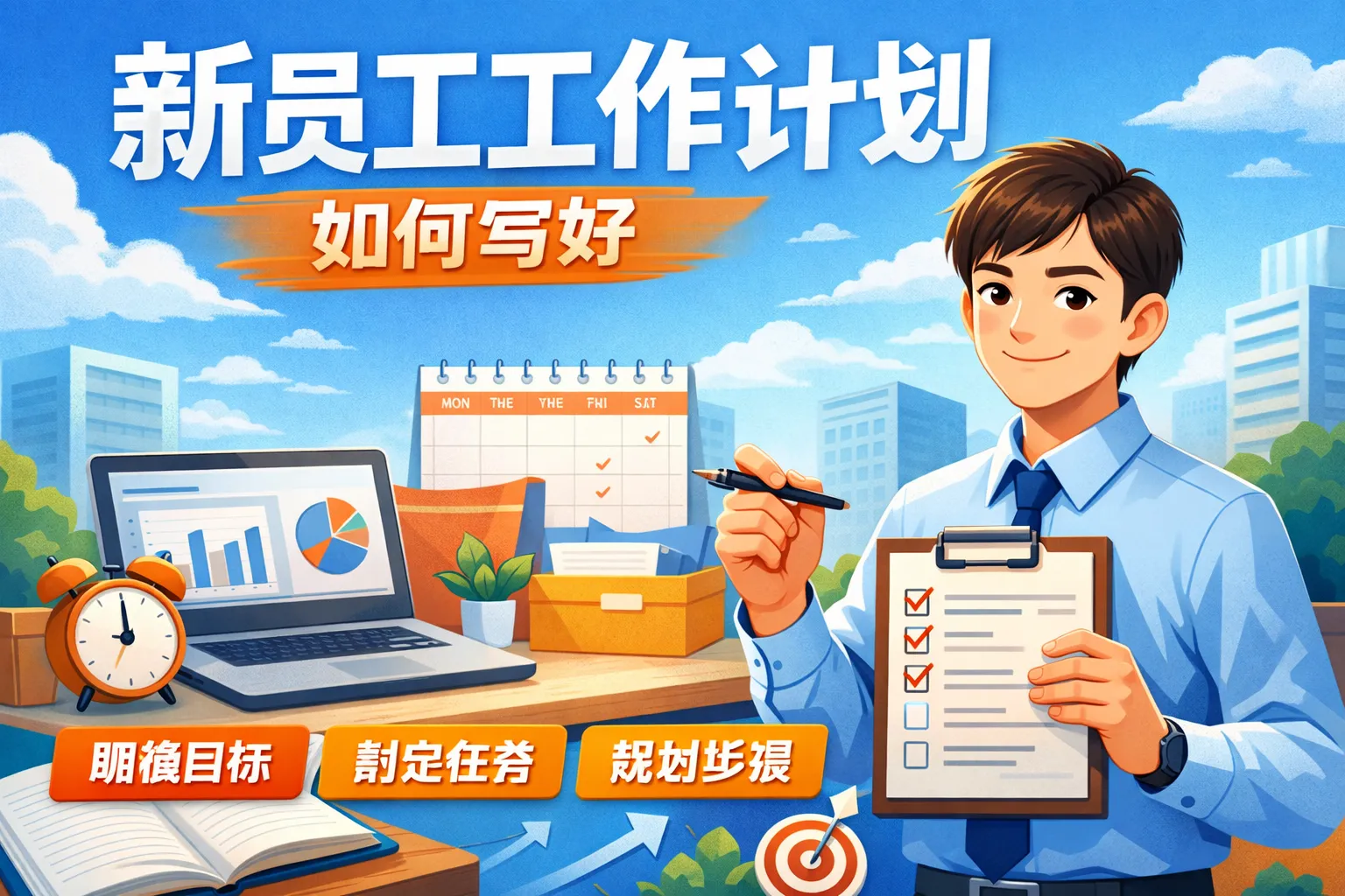 新员工工作计划如何写好