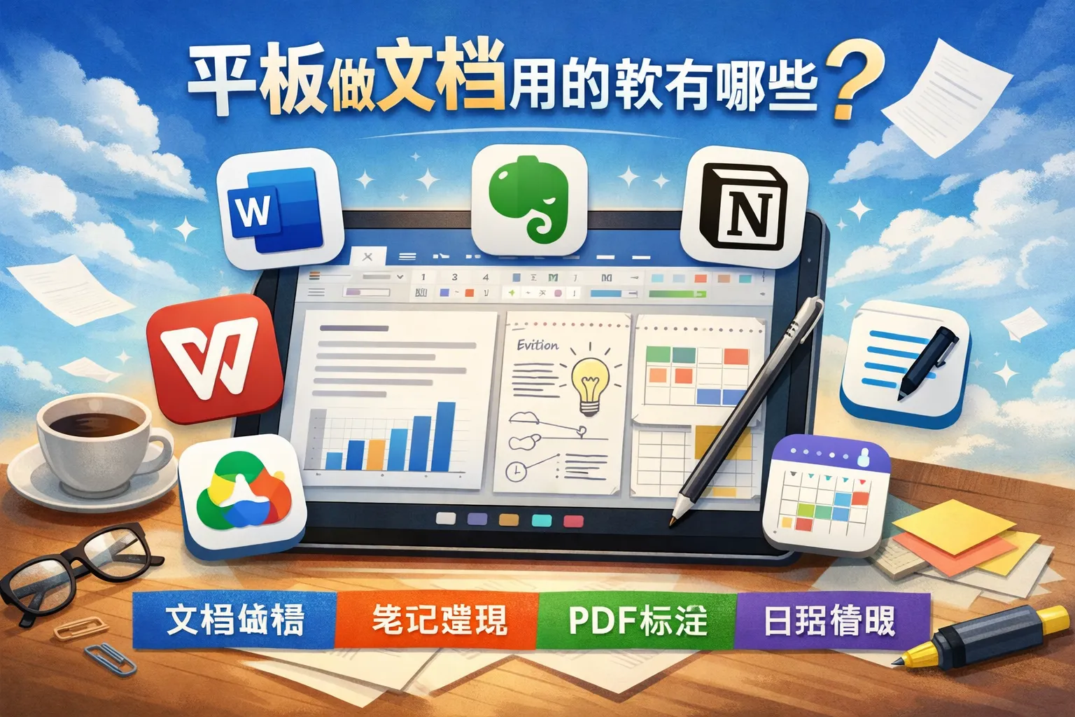 做文档用的平板有哪些软件