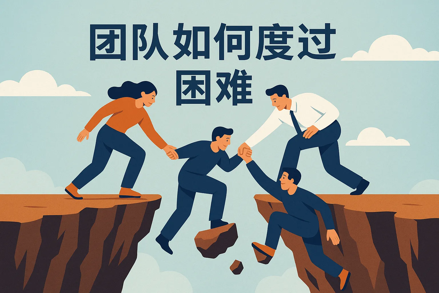 团队如何度过困难