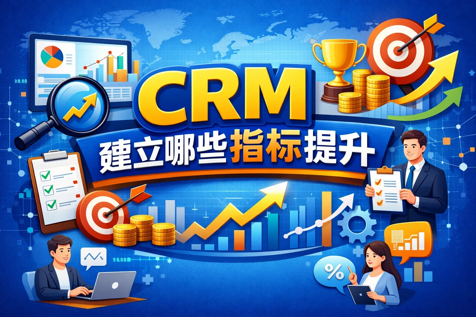 crm建立哪些指标提升