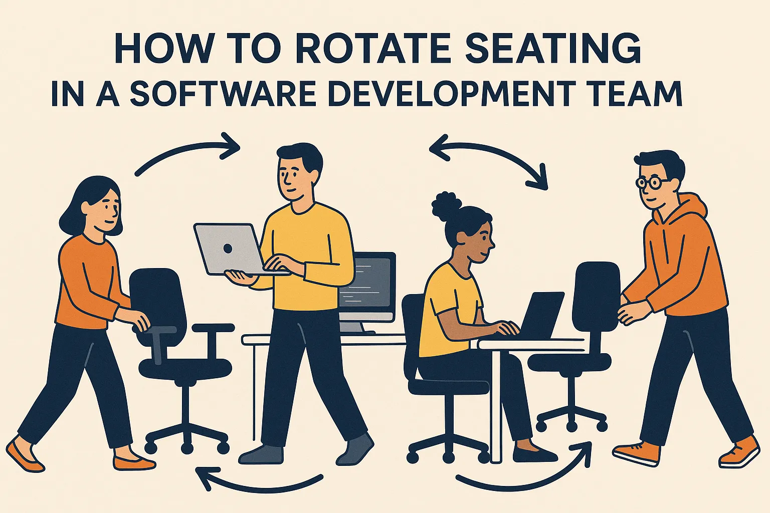 软件开发团队如何换位子