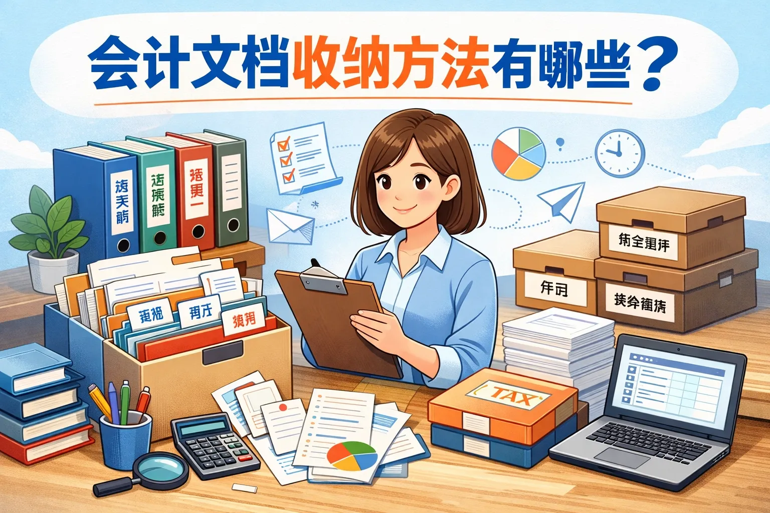 会计文档收纳方法有哪些