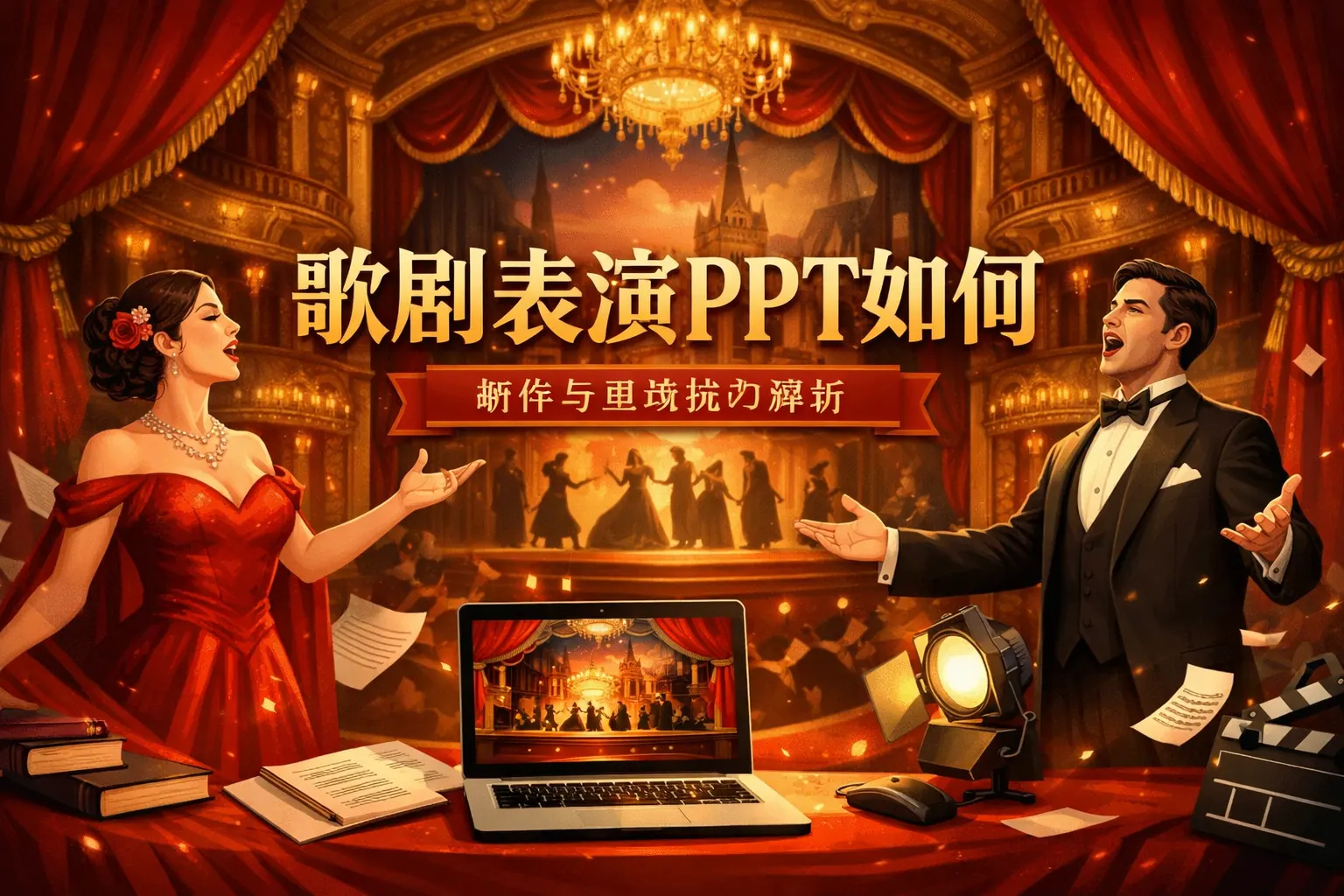 歌剧表演ppt如何