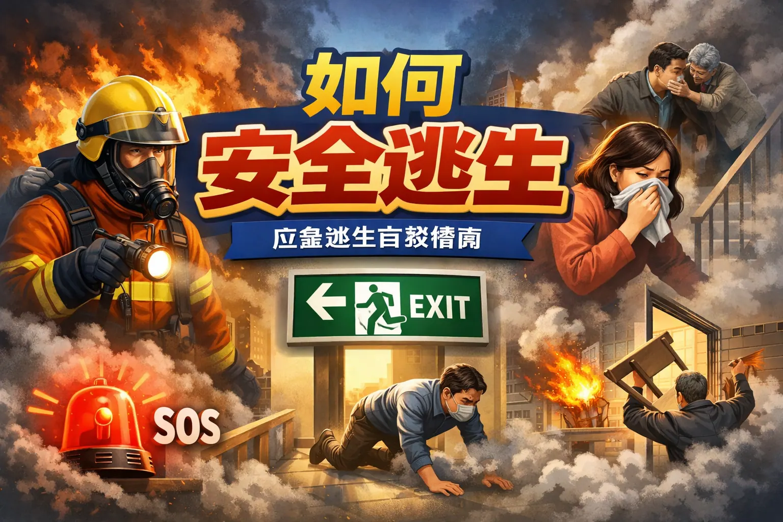 如何安全逃生 ppt