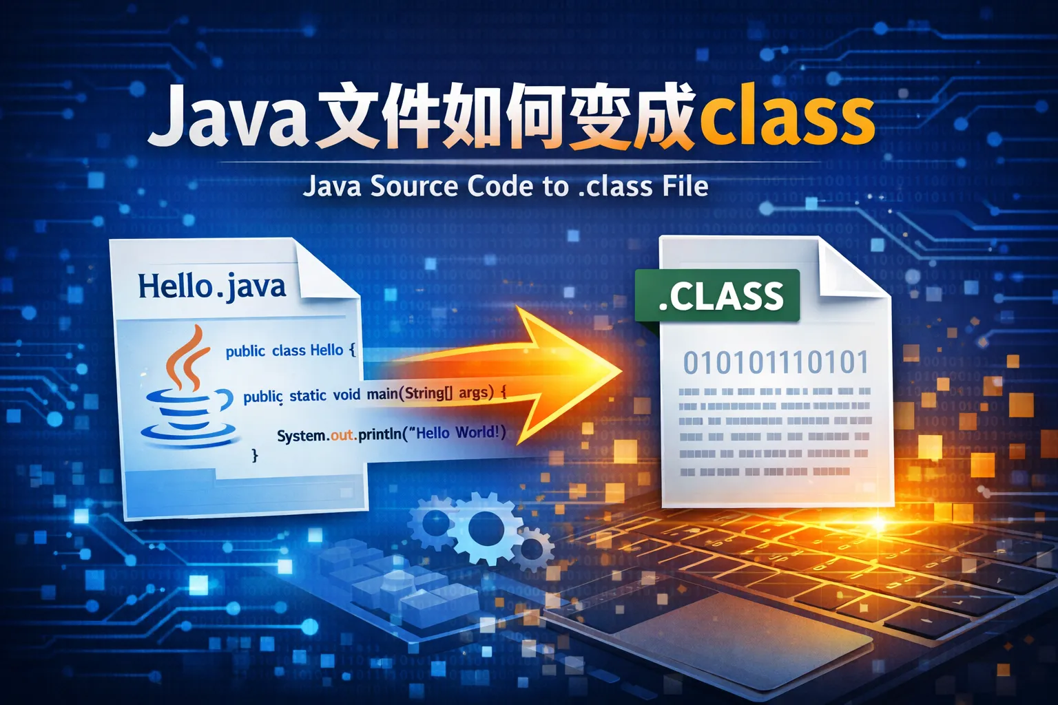 java文件如何变成class