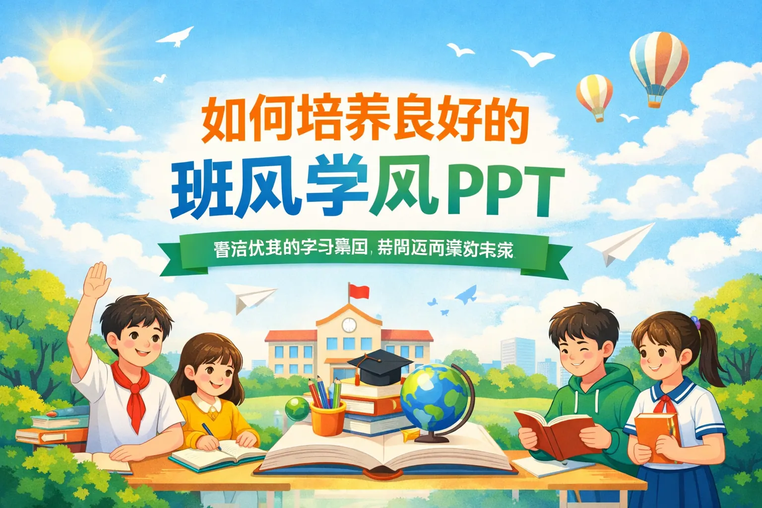 如何培养良好的班风学风ppt