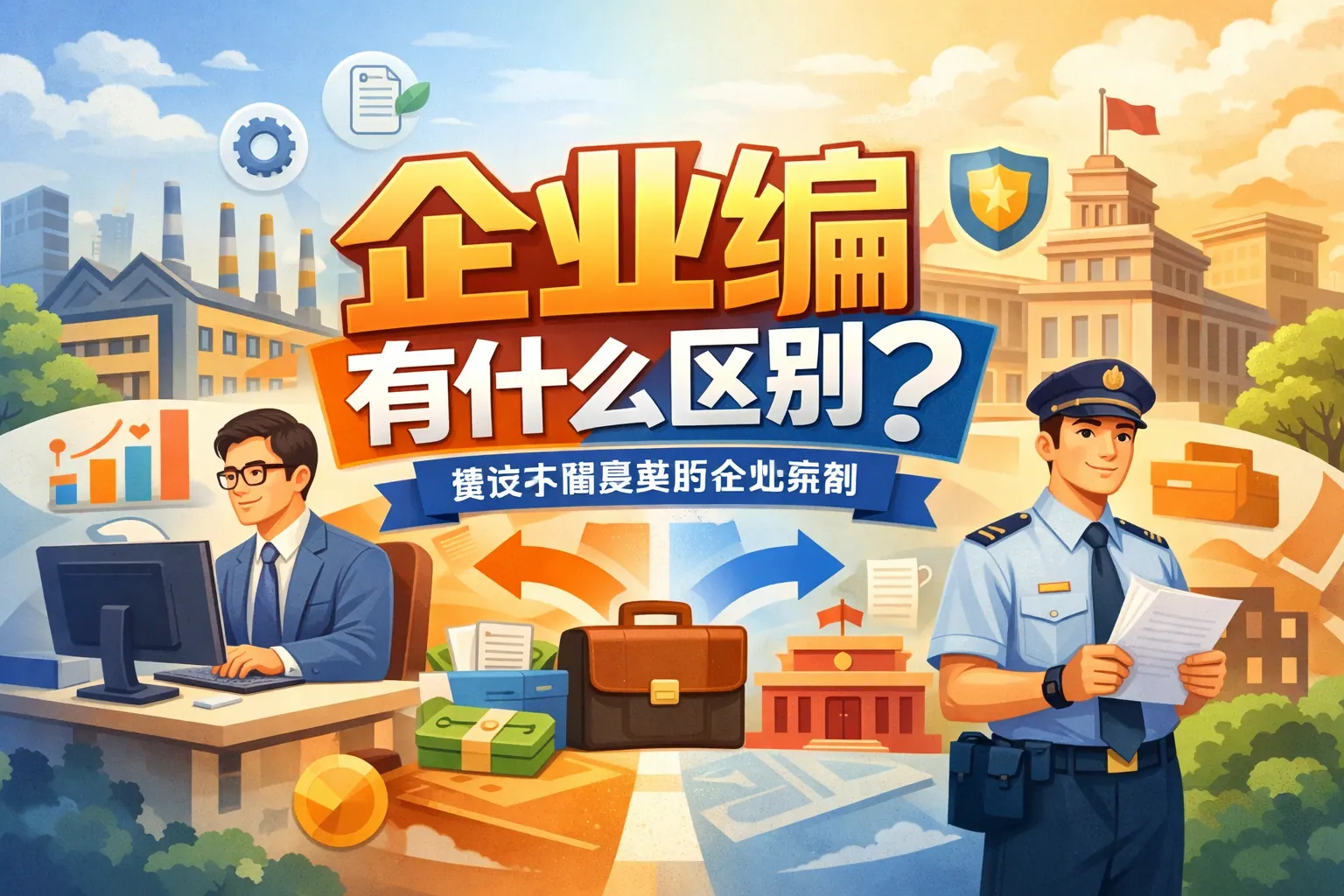 企业编有什么区别