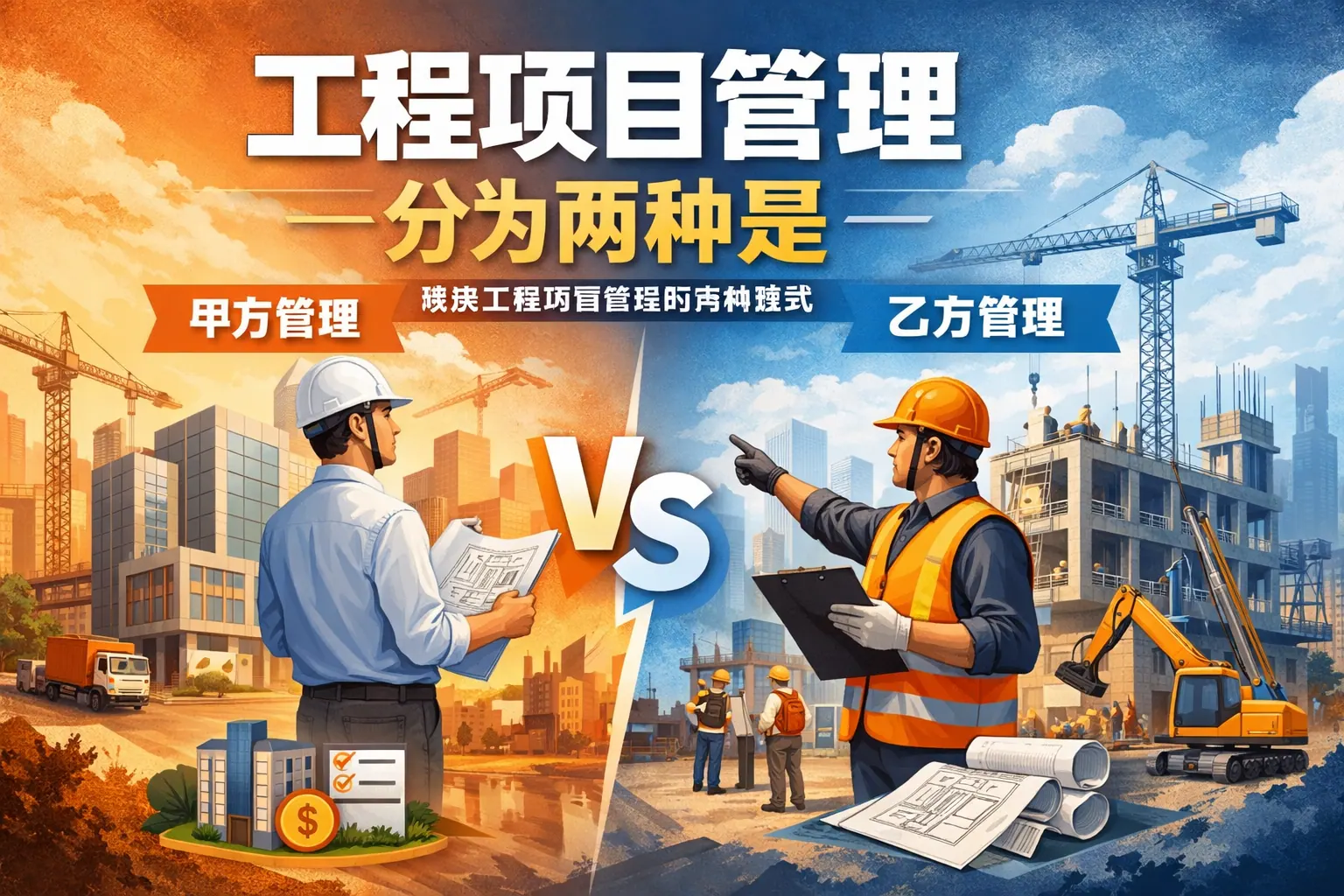 工程项目管理分为两种是