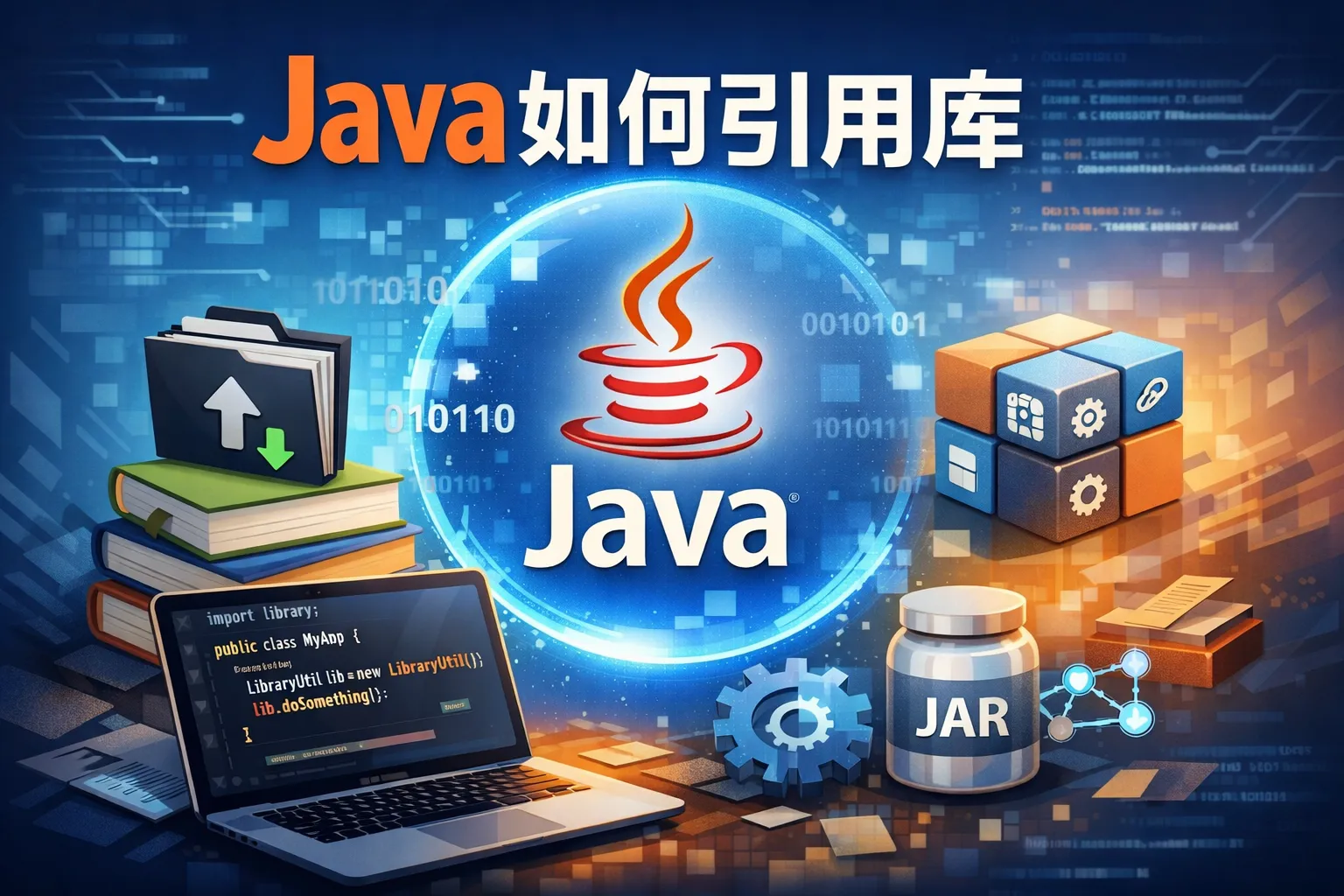 java如何引用库
