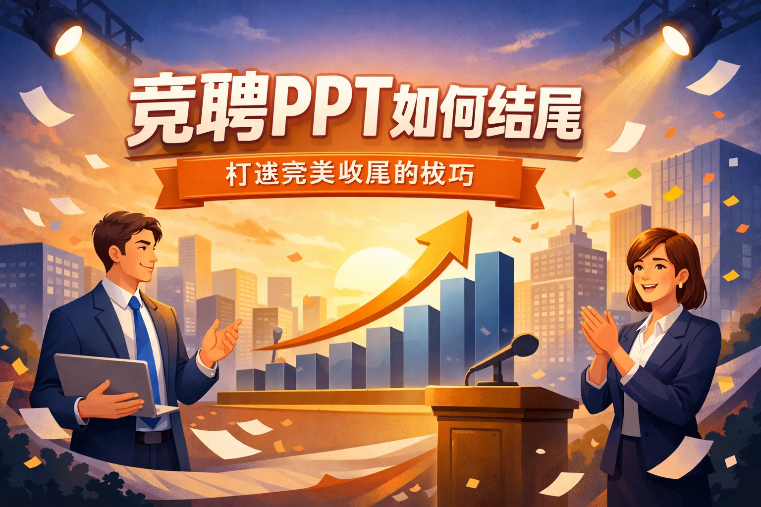竞聘ppt如何结尾