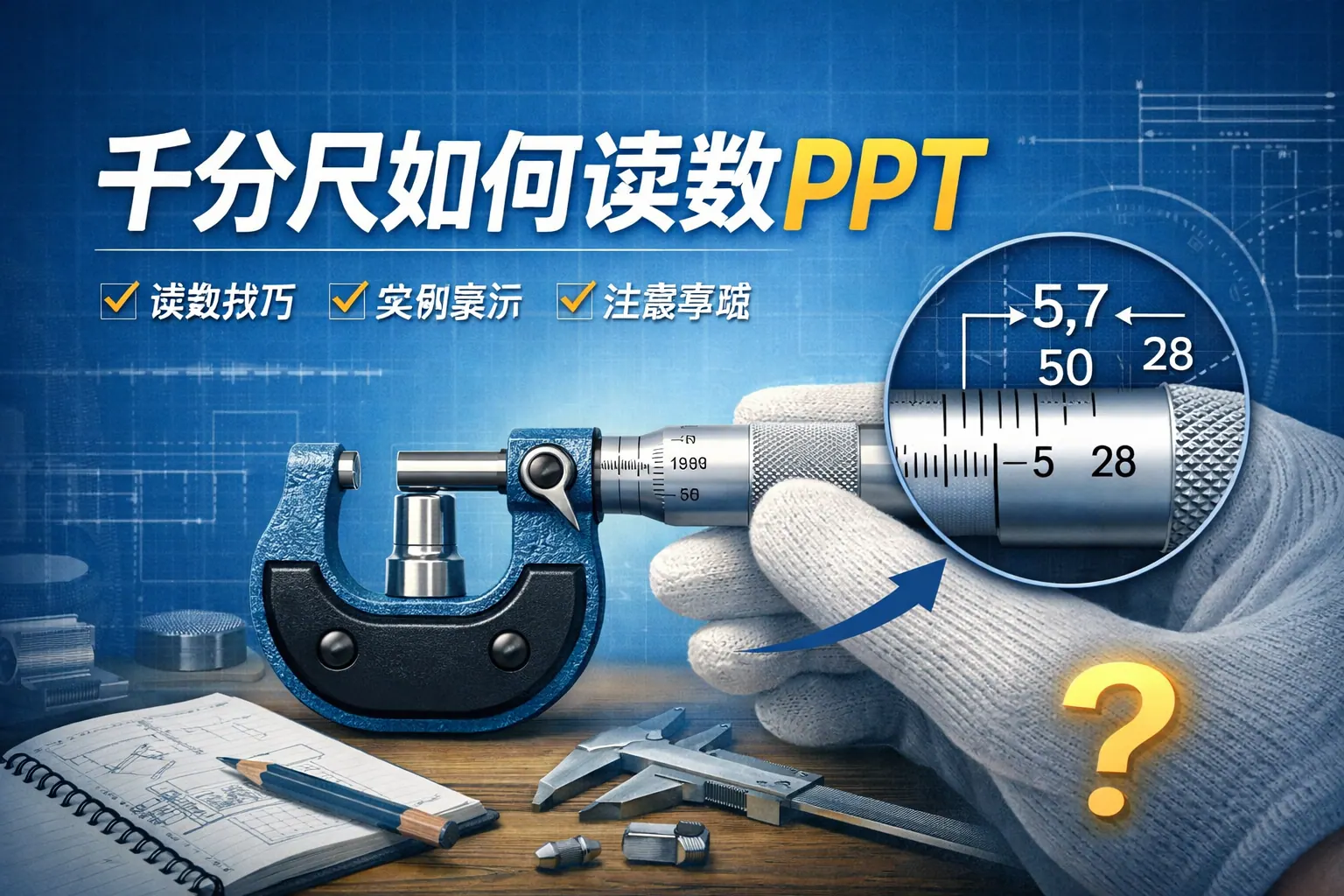 千分尺如何读数ppt