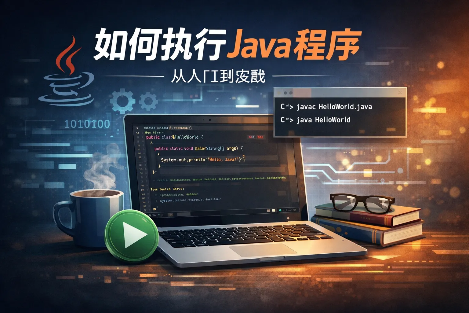 如何执行 java程序