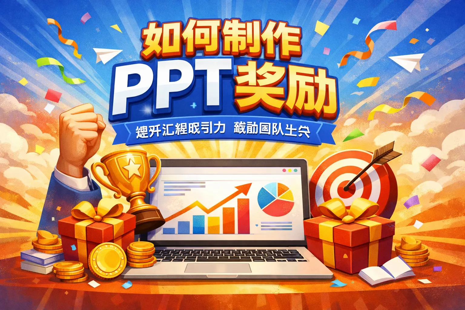 如何制作ppt奖励