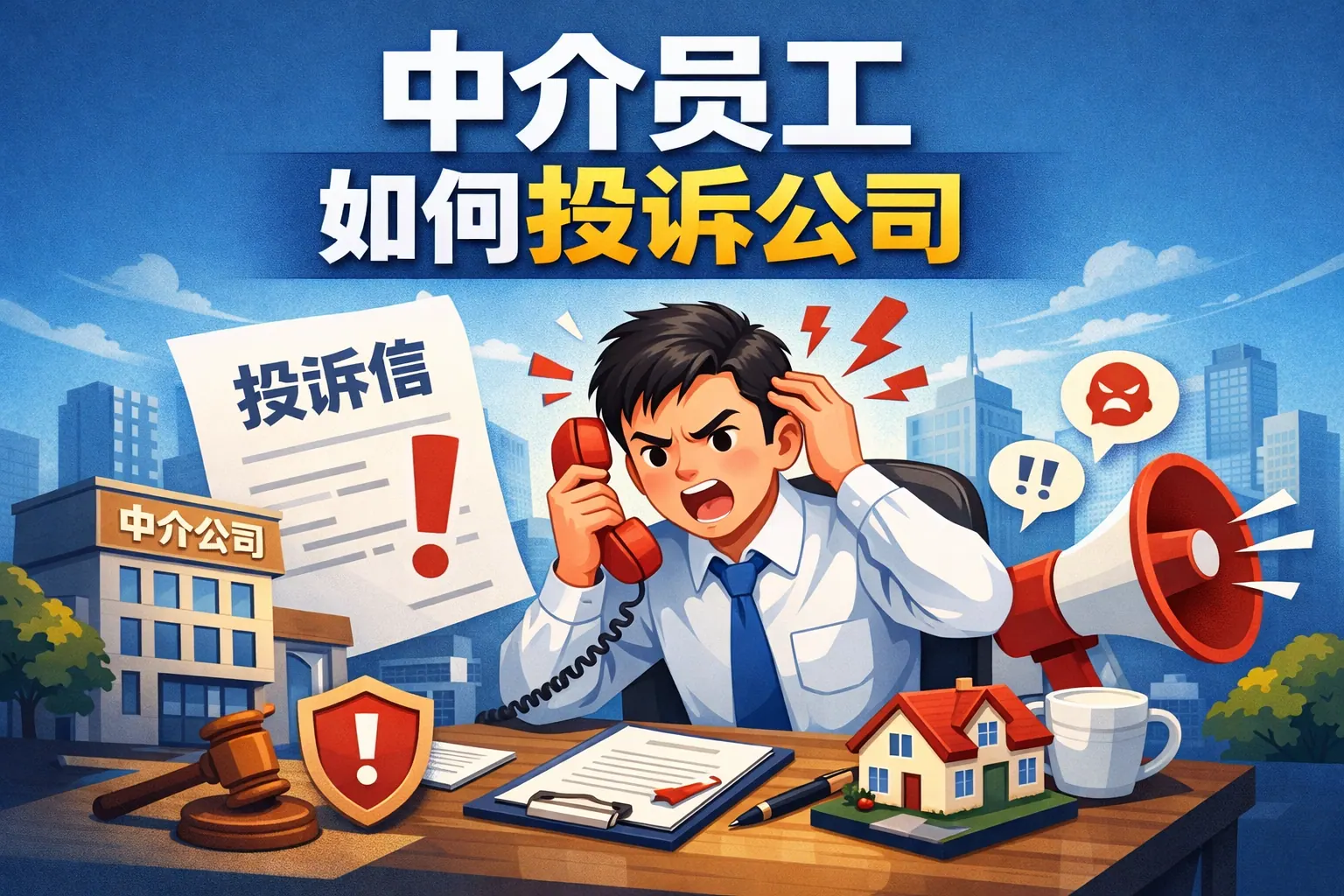 中介员工如何投诉公司