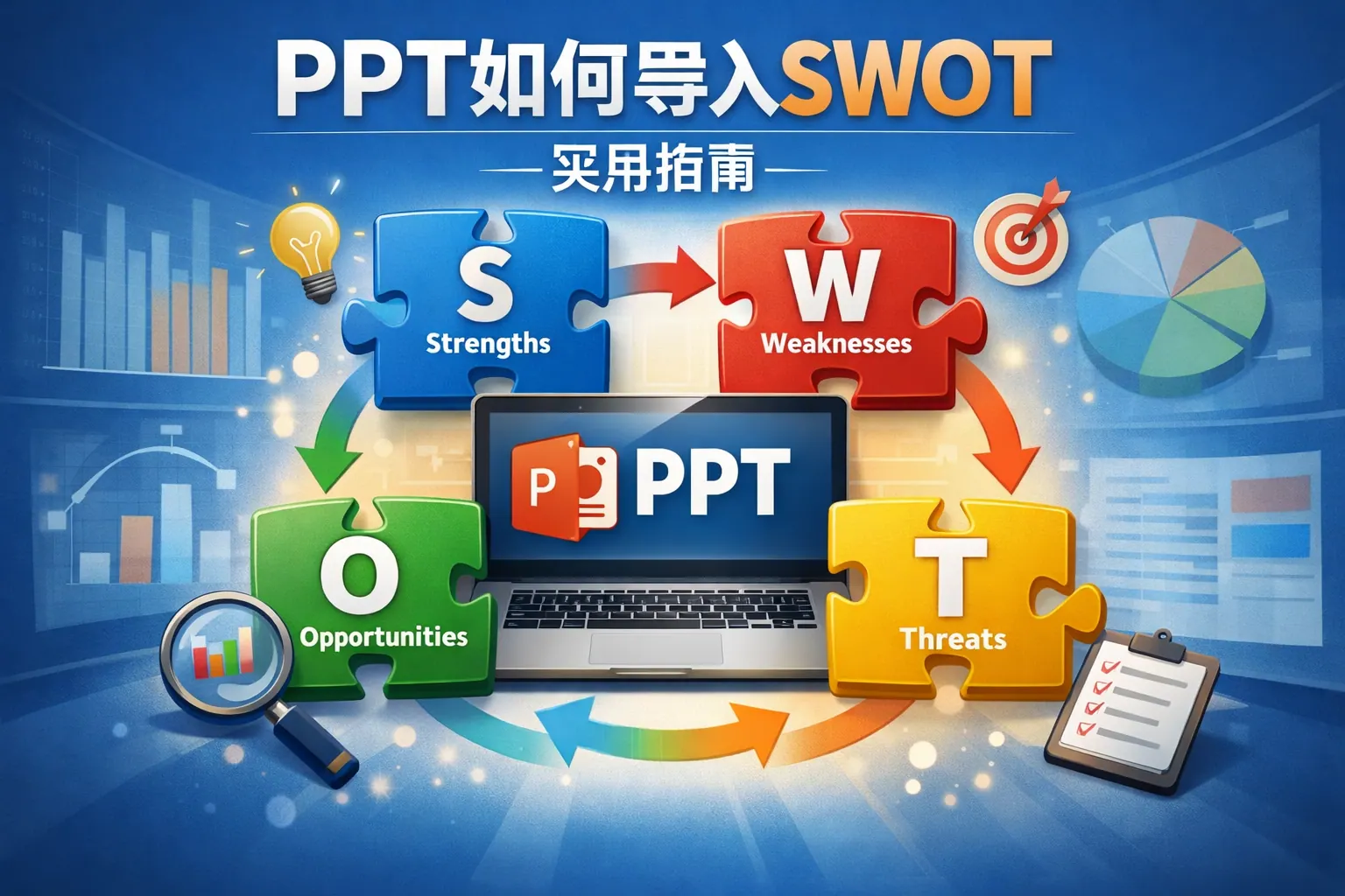 ppt如何导入swot