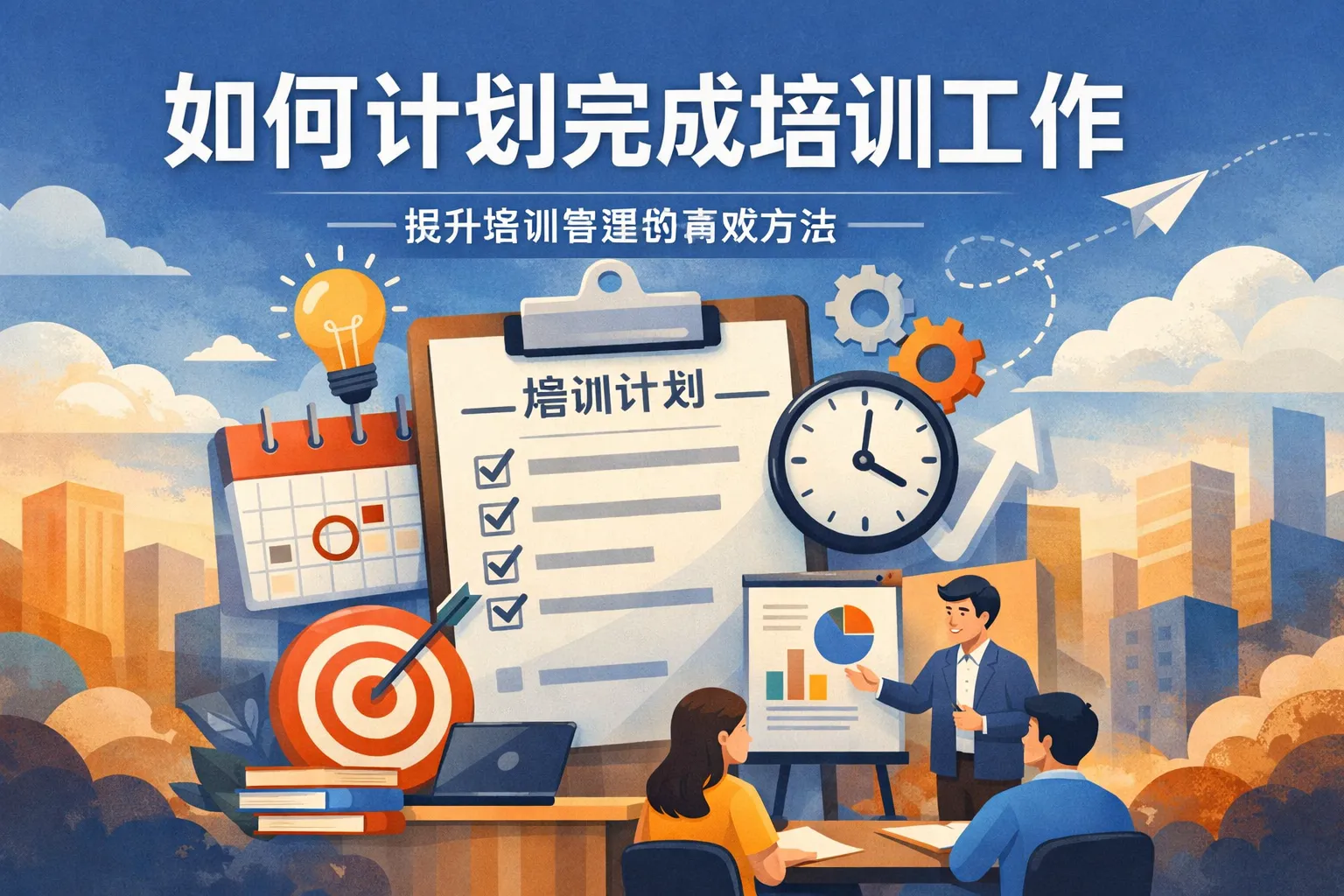 如何计划完成培训工作