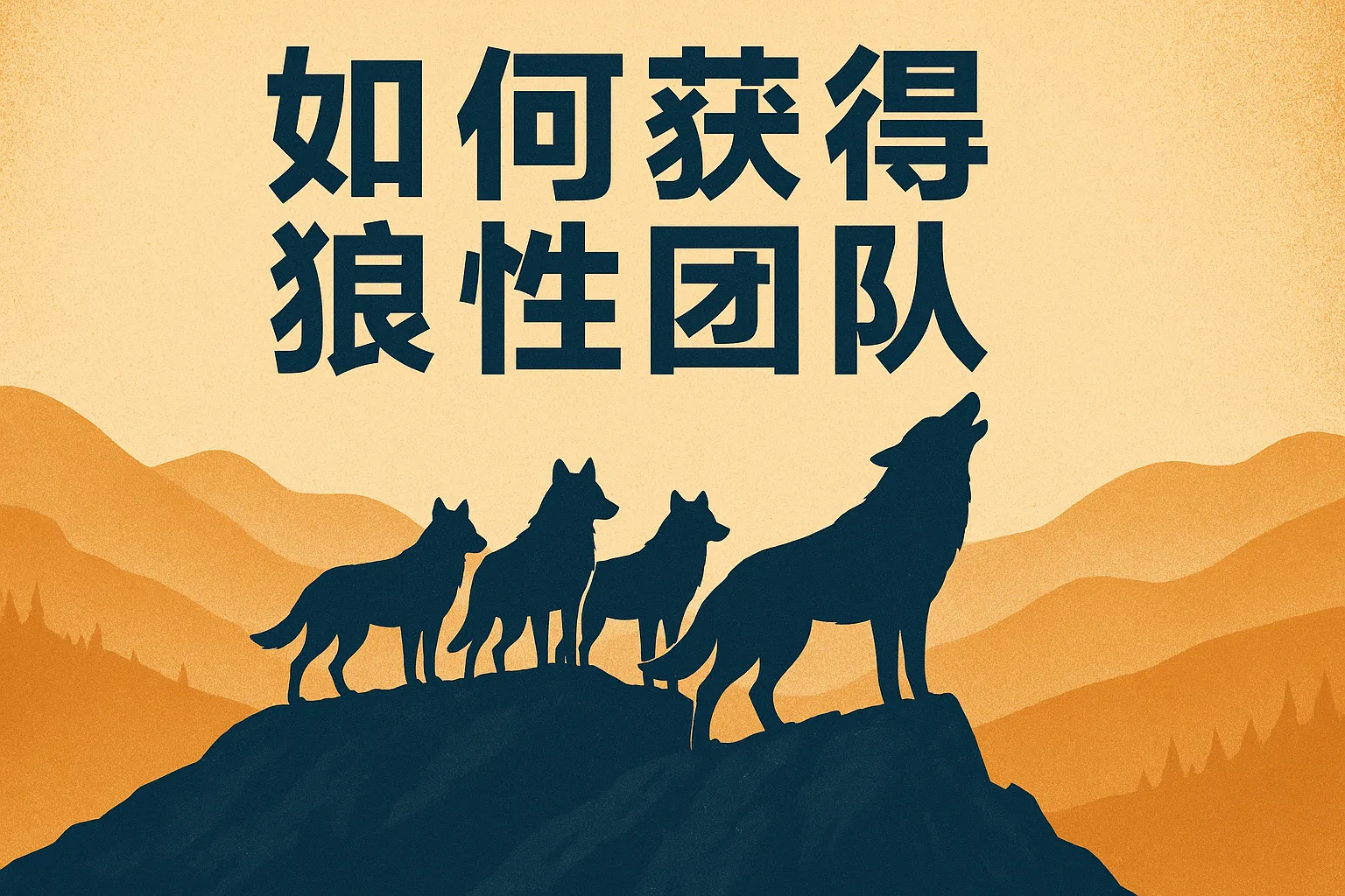 如何获得狼性团队