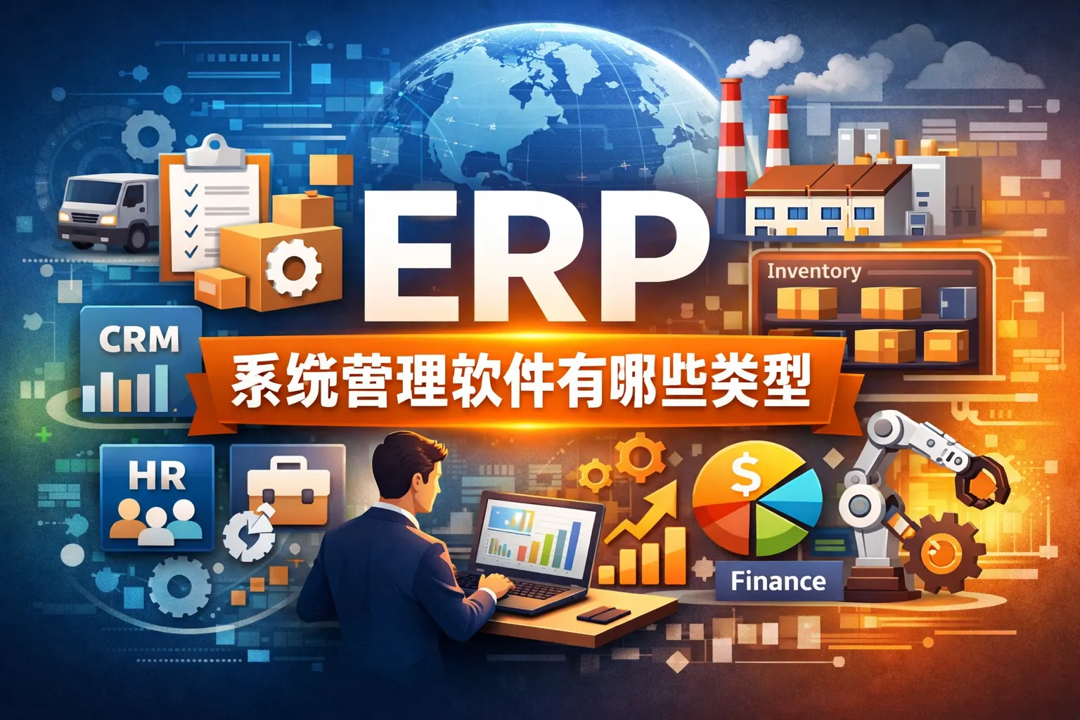 erp系统管理软件有哪些类型