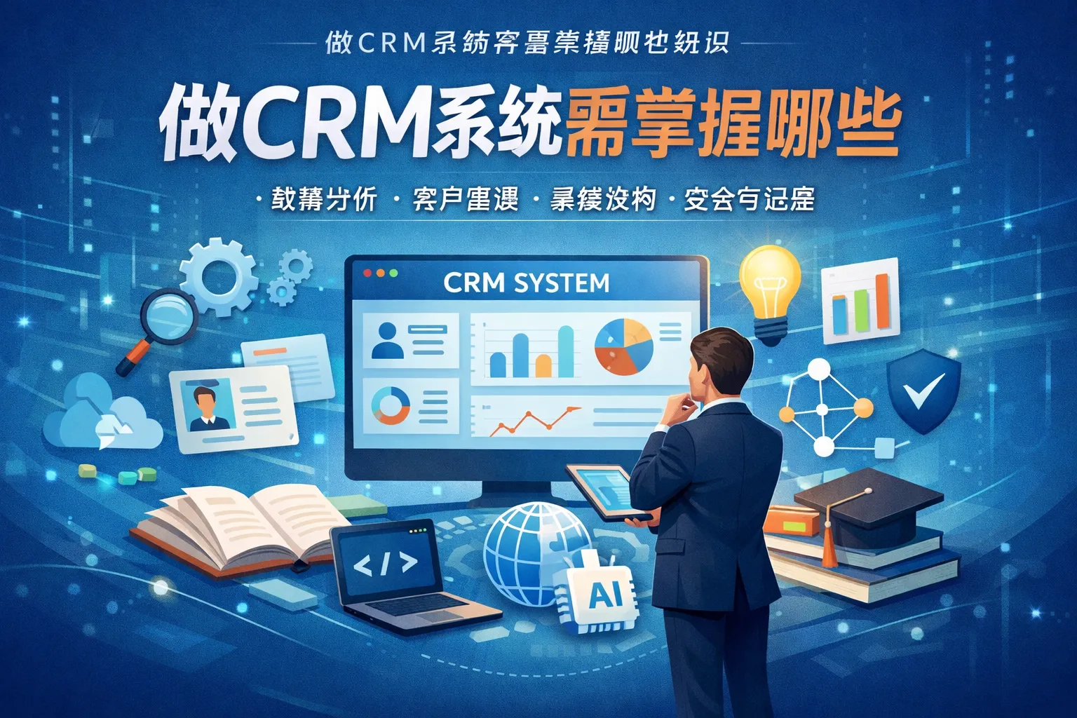 做crm系统需要掌握哪些知识