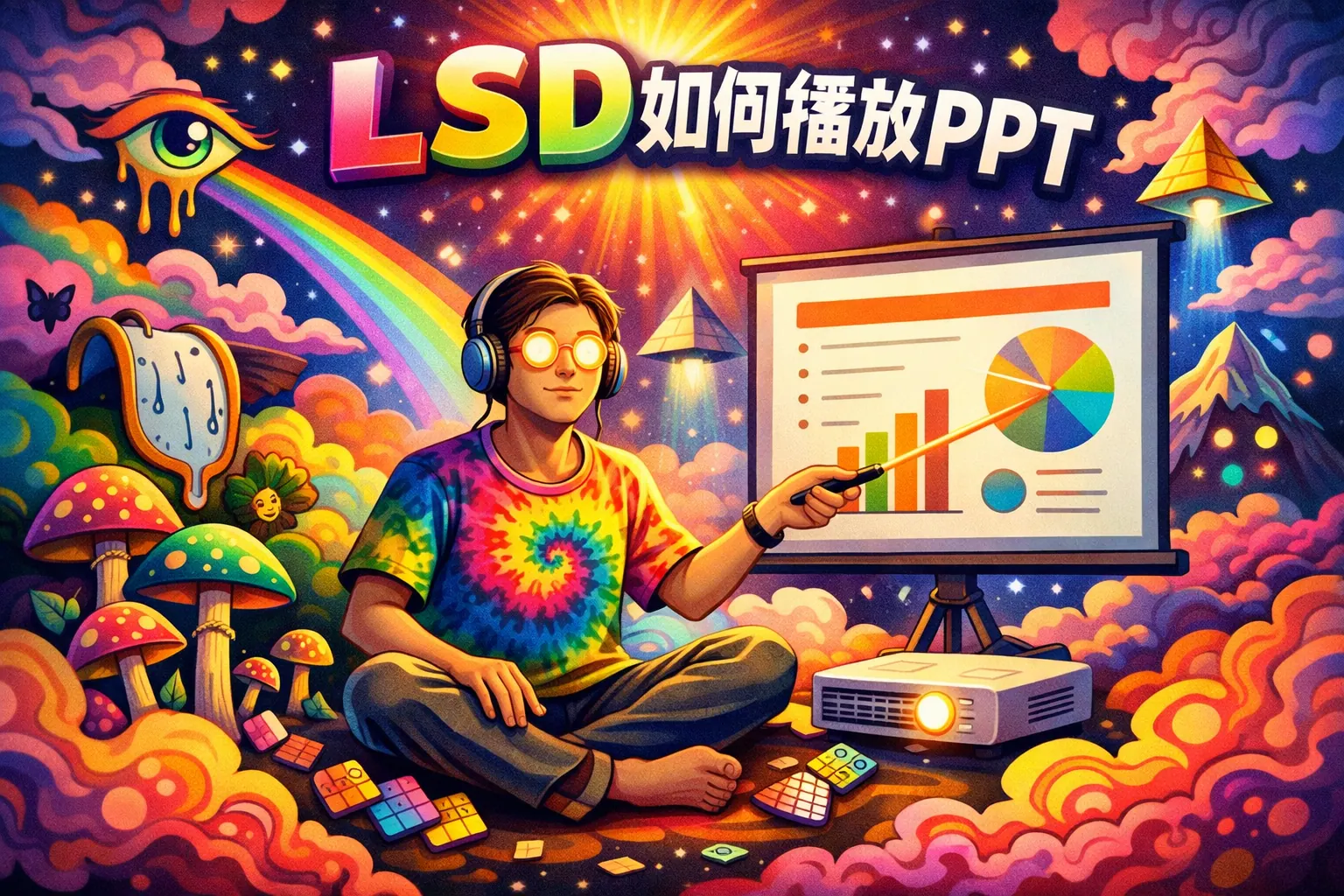 Lsd如何播放ppt