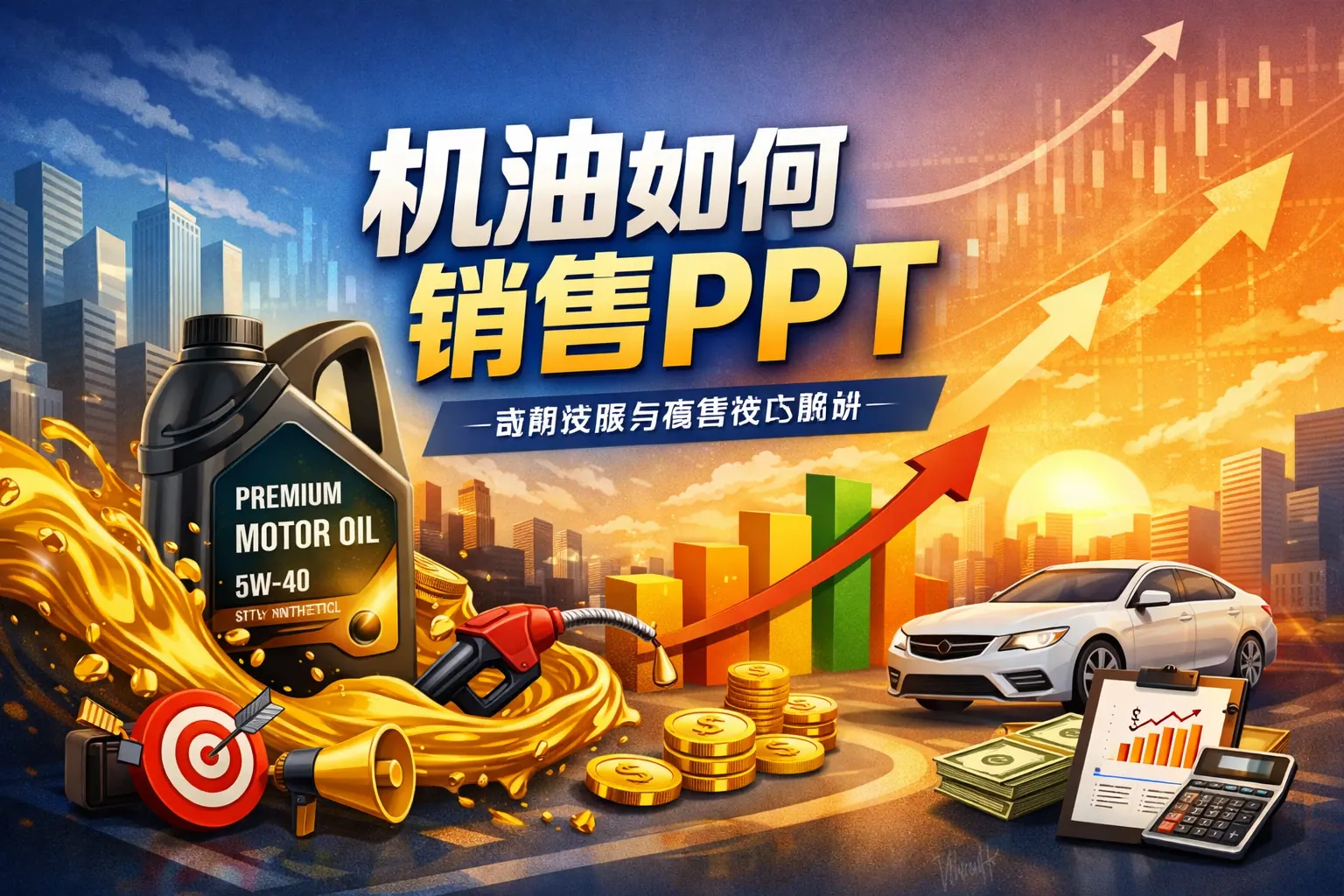 机油如何销售ppt