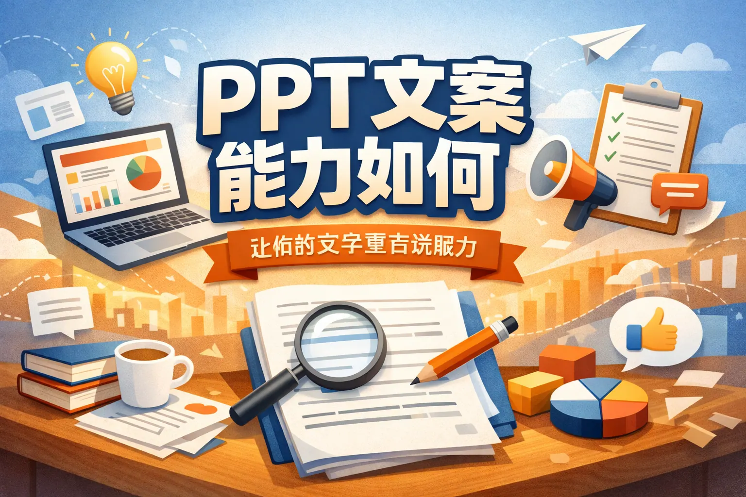 ppt文案能力如何