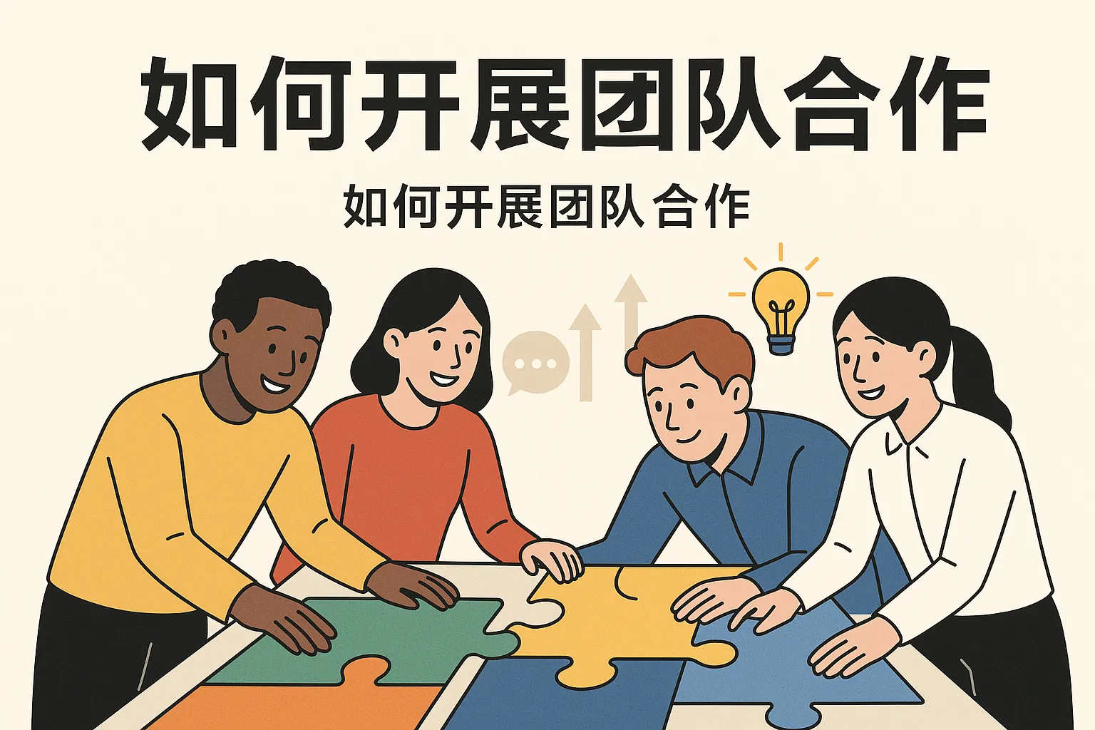 如何开展团队合作