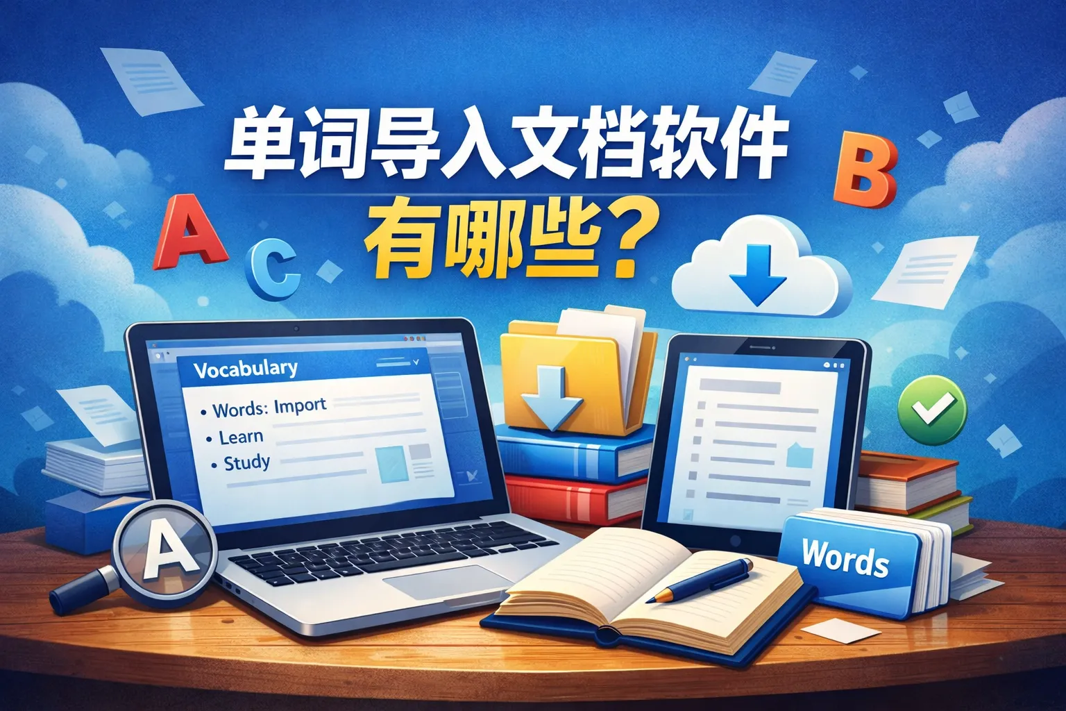 单词导入文档软件有哪些