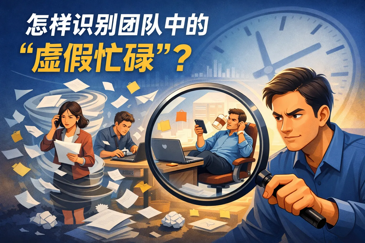 怎样识别团队中的“虚假忙碌”?