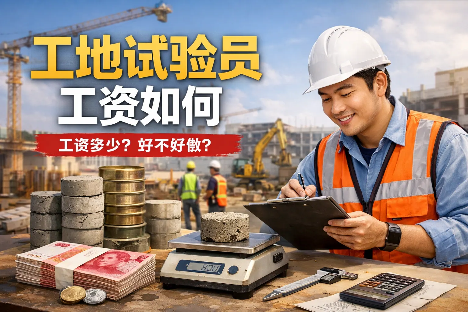 工地试验员工资如何