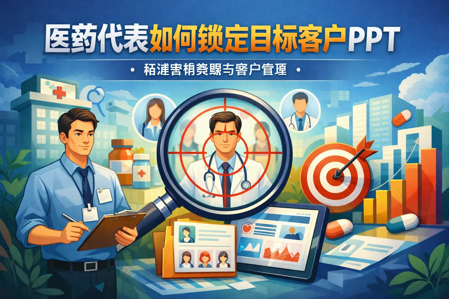 医药代表如何锁定目标客户ppt