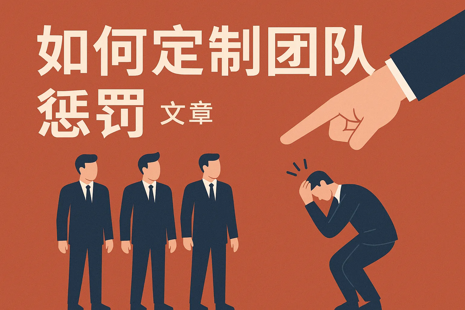 如何定制团队惩罚