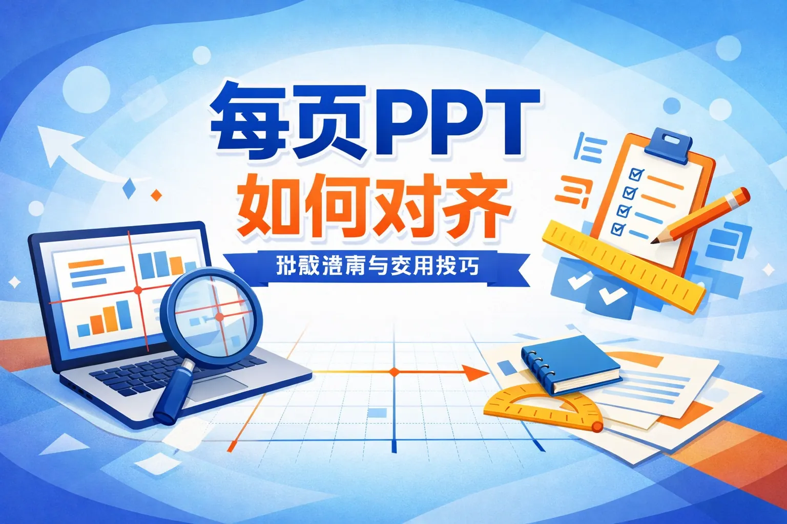 每页ppt如何对齐