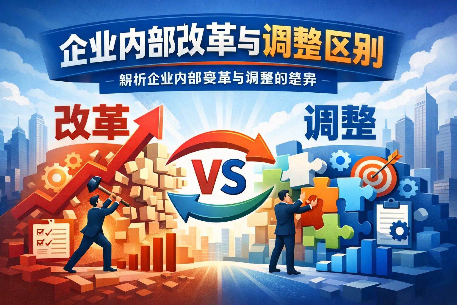 企业内部改革与调整区别