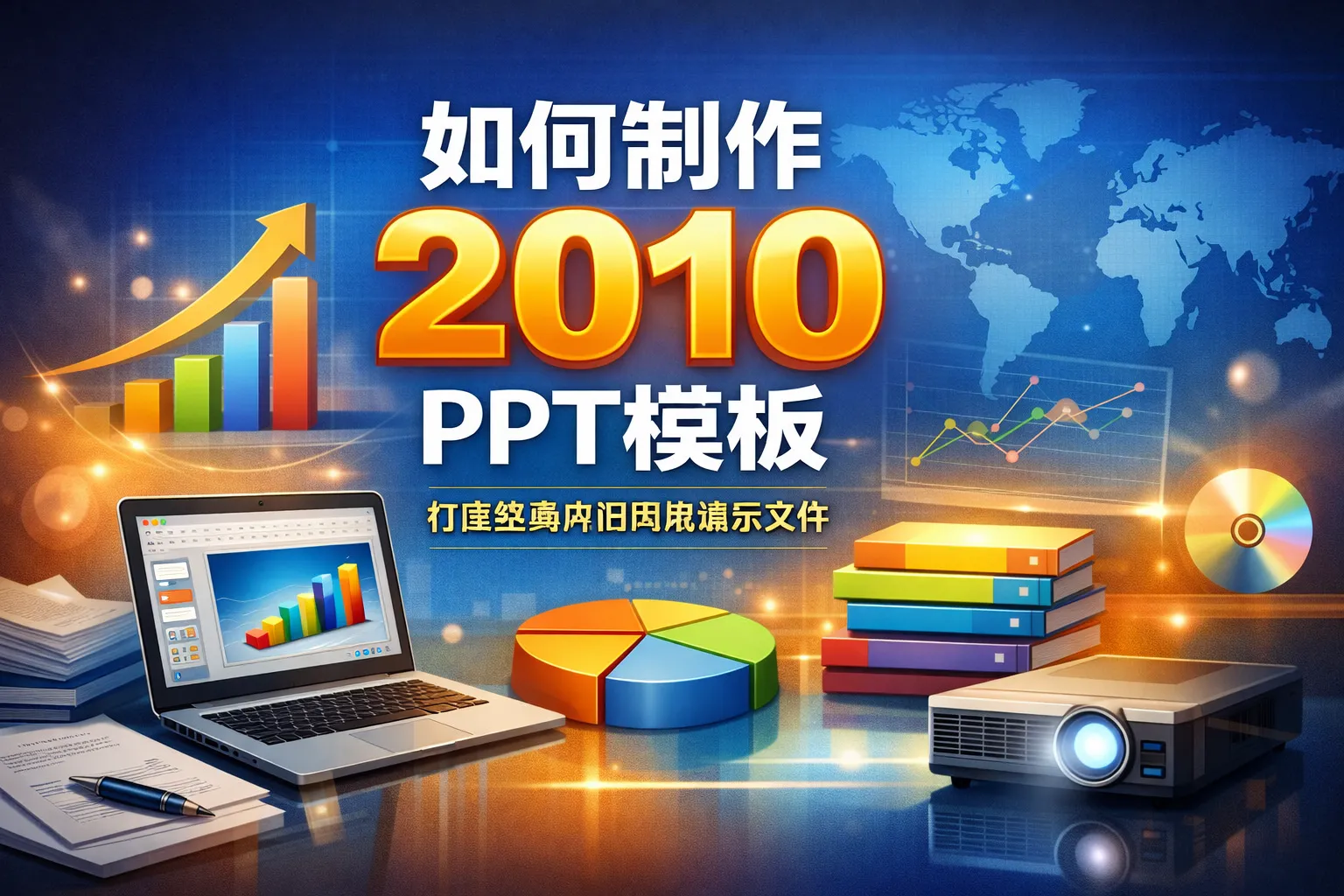 如何制作2010ppt模板