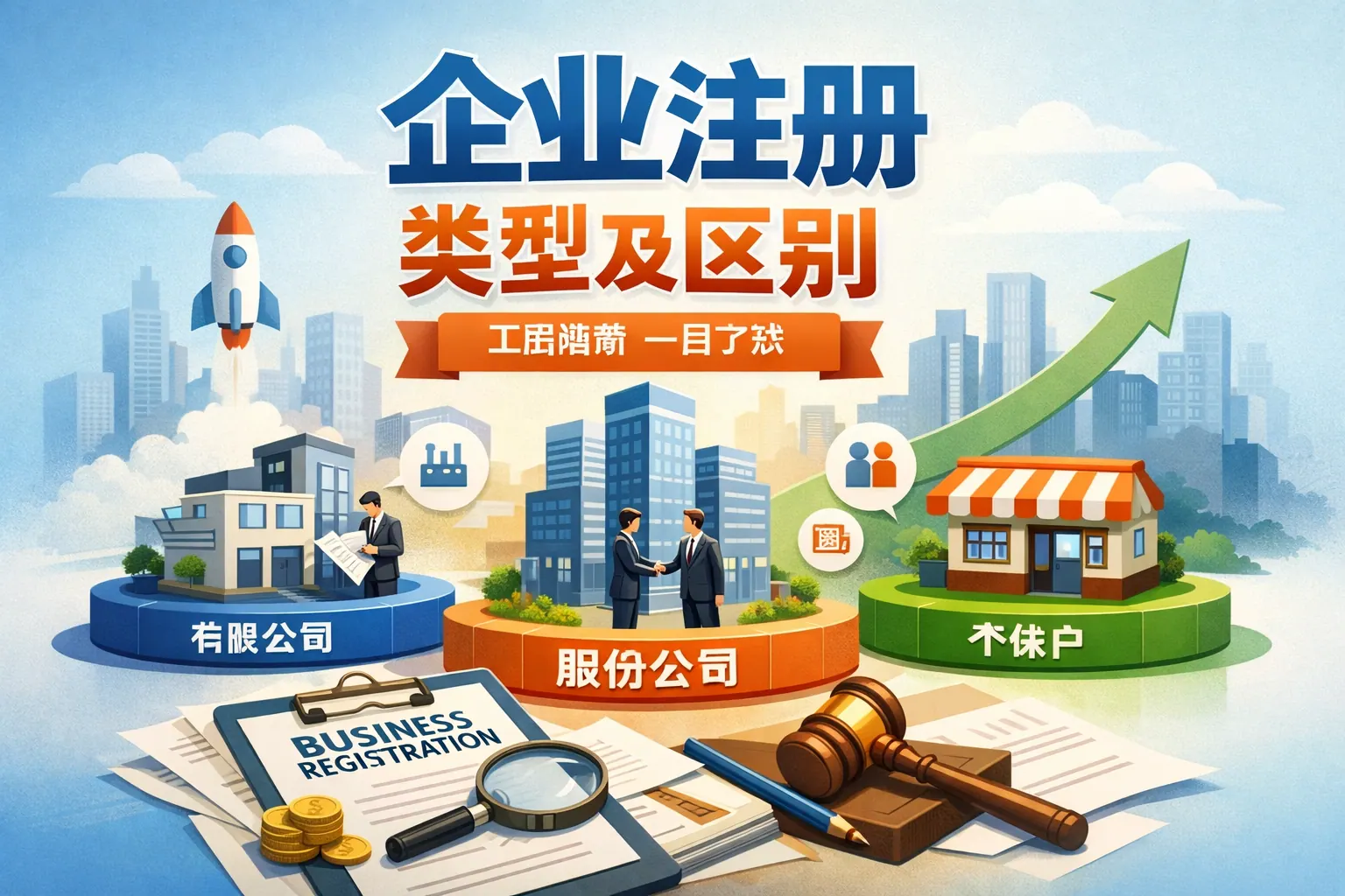 企业注册类型及区别