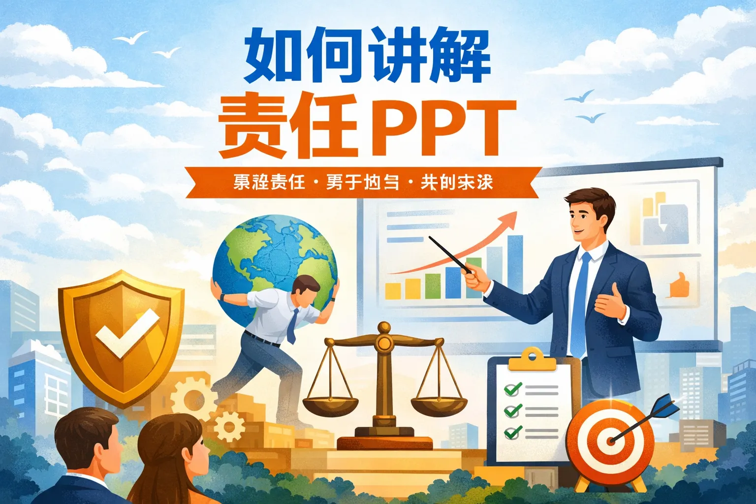 如何讲解责任ppt